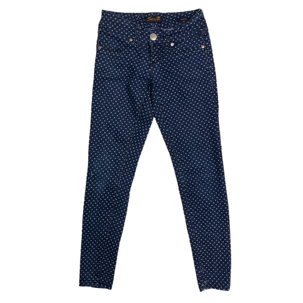 Seven polka dot legging jeans - size 25